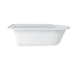 Burlington Hampton Freestanding 750mm Wide White Shower Bath