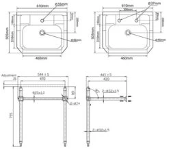 Tavistock Vitoria 610 X 505mm Traditional Basin With Washstand -Duravit Store M700 2022 8 1 8 59 5 516