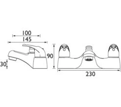 Bristan Java Chrome Bath Shower Mixer Tap - J Bsm C -Duravit Store M700 2022 8 11 11 32 7 22