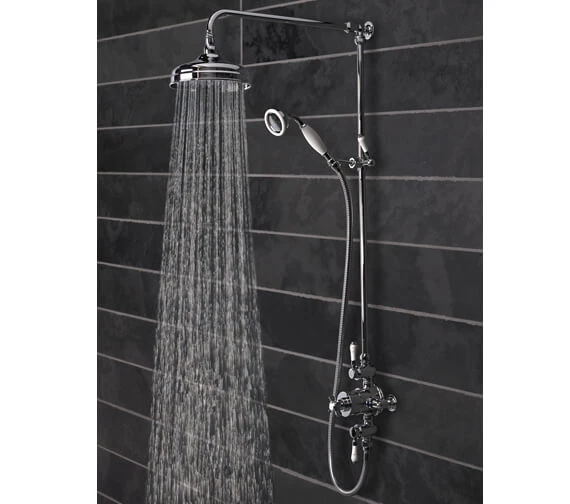 Tavistock Varsity Chrome Thermostatic Exposed Shower Valve System 3 Tavistock Varsity Chrome Thermostatic Exposed Shower Valve System