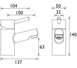 Bristan Prism Deck Mounted Chrome Basin Mixer Tap -Duravit Store M700 2022 8 18 11 56 38 646