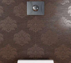 Grohe Skate Pneumatic Single Chrome WC Flush Wall Plate