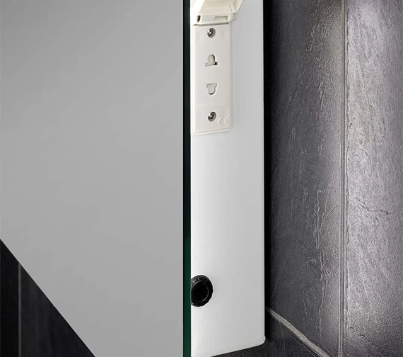 Sensio Avalon 500x700mm Bluetooth Backlit LED Mirror 9 Sensio Avalon 500x700mm Bluetooth Backlit LED Mirror - Image 7