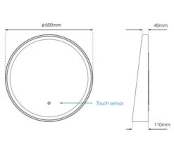 Sensio Dawn Triotone Illuminated LED Mirror With Integrated Shelf -Duravit Store M700 2022 8 23 12 49 25 815