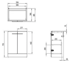 Tavistock Kobe 560mm Two Door Freestanding Unit With Basin 11 Tavistock Kobe 560mm Two Door Freestanding Unit With Basin -Duravit Store M700 2022 8 23 7 59 50 363