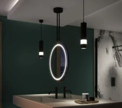 Sensio Ivy Double-Sided Illuminated LED Hanging Mirror