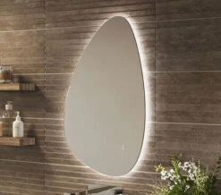Sensio Mistral Teardrop Backlit LED Illuminated Mirror
