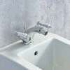 Tre Mercati Victoria Bianco Mono Bidet Mixer Tap With Pop-Up Waste -Duravit Store M700 2022 8 26 13 51 3 674