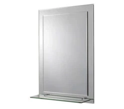 Croydex Devoke Flexi-Fix 700 X 500mm Rectangular Double Layer Mirror With Shelf -Duravit Store M700 2022 8 31 11 21 42 369
