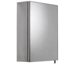 Croydex Avon Stainless Steel Single Door Small Mirror Cabinet -Duravit Store M700 2022 8 31 9 5 17 932