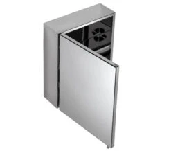 Croydex Avon Stainless Steel Single Door Small Mirror Cabinet -Duravit Store M700 2022 8 31 9 5 46 642