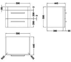 Hudson Reed Solar Wall Hung Vanity Unit And Basin -Duravit Store M700 2022 8 6 11 33 48 864