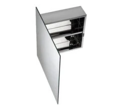 Croydex Dart Stainless Steel Square Door Mirror Cabinet -Duravit Store M700 2022 9 1 9 6 56 142