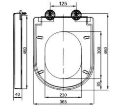 Joseph Miles Viva Rimless Comfort Height Closed Back Pan With Cistern And Soft Close Seat -Duravit Store M700 2022 9 12 15 49 4 122