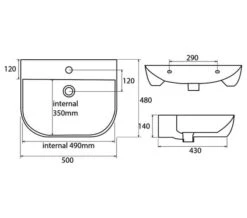 Roper Rhodes Zest Single Tap Hole Wall Mounted Or Countertop Basin White -Duravit Store M700 2022 9 13 13 35 40 75