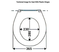 Twyford Option Toilet Seat And Cover - With Option Of Plastic Or Stainless Steel Hinges -Duravit Store M700 2022 9 13 8 42 35 500
