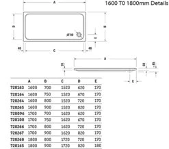 Duravit D-Code Acrylic Rectangular Shower Tray -Duravit Store M700 2022 9 20 16 15 32 383