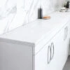 Nuance 3050 X 28mm Q3-Q10 White Quartz Laminate Bathroom Worktop -Duravit Store M700 2022 9 21 10 13 47 366