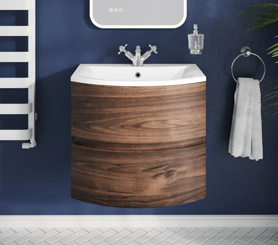 Crosswater Svelte Wall Mounted Two Drawer Unit 3 Crosswater Svelte Wall Mounted Two Drawer Unit