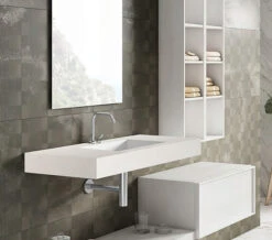 Aqua Edition Elements Stone Wall Hung Countertop Basin