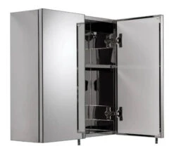 Croydex Avon Stainless Steel Double Door Small Mirror Cabinet -Duravit Store M700 2022 9 27 11 50 44 970