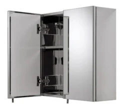 Croydex Avon Stainless Steel Double Door Small Mirror Cabinet -Duravit Store M700 2022 9 27 11 51 24 214