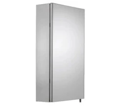 Croydex Anton Stainless Steel Single Door Standard Mirror Cabinet -Duravit Store M700 2022 9 28 11 26 45 802