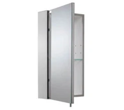 Croydex Anton Stainless Steel Single Door Standard Mirror Cabinet -Duravit Store M700 2022 9 28 11 26 54 139