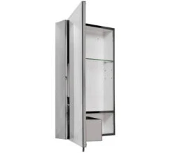 Croydex Colorado Stainless Steel Single Door Large Mirror Cabinet 12 Croydex Colorado Stainless Steel Single Door Large Mirror Cabinet -Duravit Store M700 2022 9 28 8 38 57 701