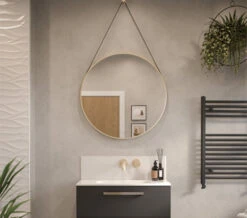 Aqua Edition Halo Round Illuminated LED Mirror With Demister Pad