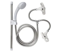 Croydex Secura White Bath Shower Set