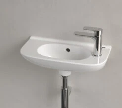 Villeroy & Boch Villeroy And Boch O.Novo 500mm White Alpin Compact Basin With Overflow