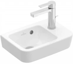 Villeroy & Boch Villeroy And Boch O.Novo 360mm 1 Taphole White Alpin Compact Basin With Overflow -Duravit Store M700 2023 1 11 13 44 49 420