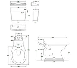 Hudson Reed Chancery Basin And Toilet Set White 14 Hudson Reed Chancery Basin And Toilet Set White -Duravit Store M700 2023 1 11 7 10 59 348