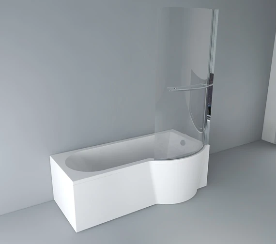 IMEX Arco White Shower Bath 9 IMEX Arco White Shower Bath - Image 7