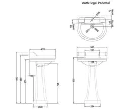 Burlington Edwardian 560mm Round White Basin -Duravit Store M700 2023 1 16 7 45 52 176