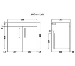 Nuie Athena Wall Hung 2 Door Vanity Unit With Worktop Or Basin 15 Nuie Athena Wall Hung 2 Door Vanity Unit With Worktop Or Basin -Duravit Store M700 2023 1 20 6 32 11 592
