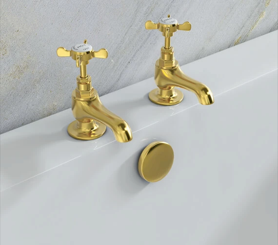 Deva Coronation Pair Of Bath Taps 3 Deva Coronation Pair Of Bath Taps