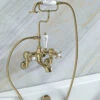 Burlington Wall Mounted Bath Shower Mixer Tap With Claremont Handles -Duravit Store M700 2023 1 4 12 35 21 921