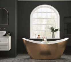 Heritage Hylton Freestanding Copper Effect Acrylic Bath 1735 X 730mm -Duravit Store M700 2023 1 4 15 49 18 510