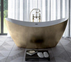 Heritage Hylton Freestanding Copper Effect Acrylic Bath 1735 X 730mm -Duravit Store M700 2023 1 4 15 56 12 761