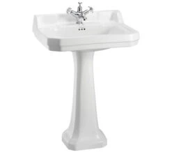 Burlington Edwardian 620mm White Rectangular Basin -Duravit Store M700 2023 1 6 11 20 50 14