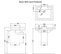 Burlington Contemporary 580 X 470mm White Washbasin -Duravit Store M700 2023 1 7 6 57 39 366