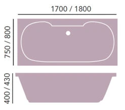 Heritage Dorchester 1800 X 800mm Acrylic Double-Ended Fitted Bath -Duravit Store M700 2023 1 9 13 42 7 808