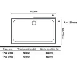 Merlyn Ionic Touchstone Rectangular White Shower Tray 50mm Height -Duravit Store M700 2023 2 1 10 38 11 633