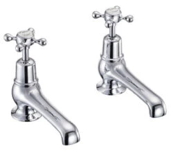 Burlington Chrome Pair Of Bath Taps With Claremont Handles -Duravit Store M700 2023 2 11 8 29 3 811
