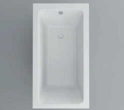 IMEX Quadro 1300 X 700mm White Single Ended Bath