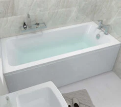 IMEX Quadro 1300 X 700mm White Single Ended Bath -Duravit Store M700 2023 2 11 8 42 53 808