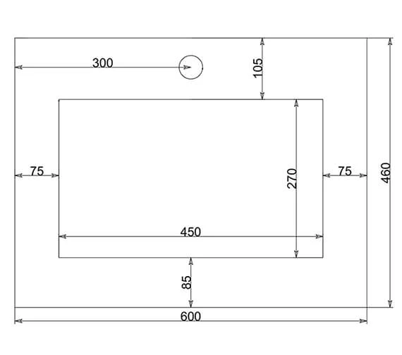 Aqua Edition Elements Stone Wall Hung Countertop Basin 6 Aqua Edition Elements Stone Wall Hung Countertop Basin - Image 4