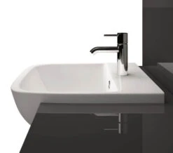 RAK Series 600 Semi Recessed White Basin